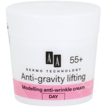 AA Cosmetics Dermo Technology Anti-Gravity Lifting Crema modelatoare impotriva ridurilor 55+